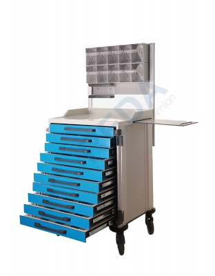 Çekmeceli İlaç ve Pansuman Arabası 