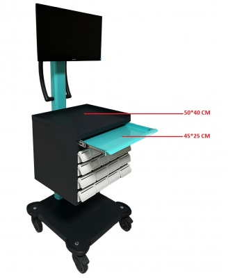 Akıllı İlaç Dağıtım Arabası