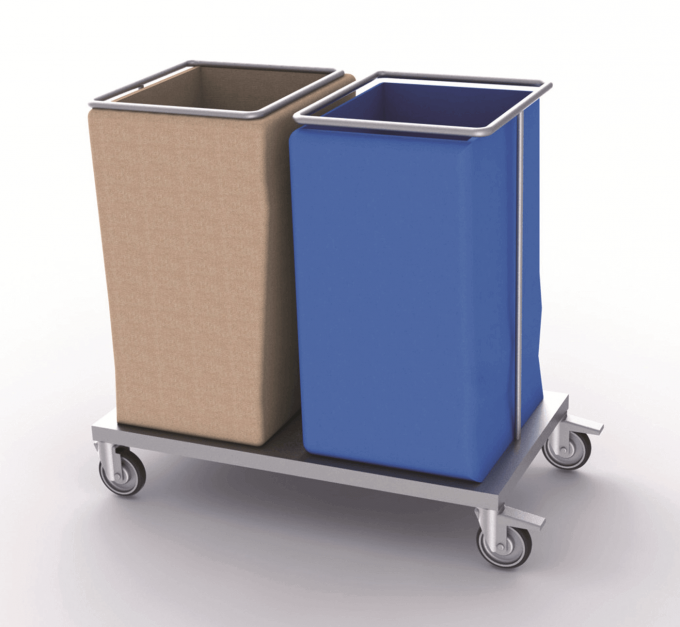 Dirty, Clean Laundry Trolley