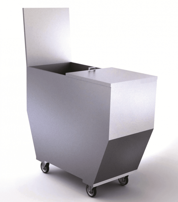Medical Waste Collection Trolley