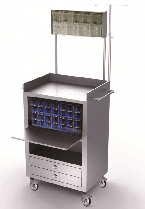Drug and Anesthesia Trolley