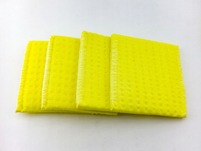 Carbon Electrode Sponge 6cm x 8cm Yellow