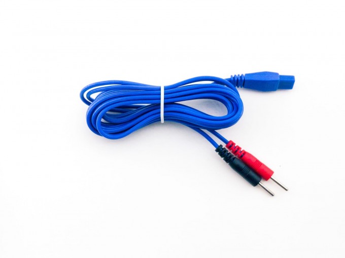 Schwa-Medico Uyumlu Elektroterapi Tens Kablosu 2mm Mavi