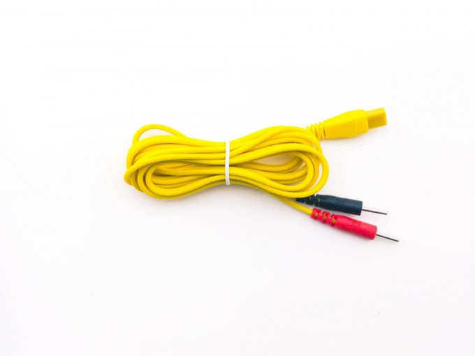 Schwa-Medico Uyumlu Elektroterapi Tens Kablosu 2mm Sarı