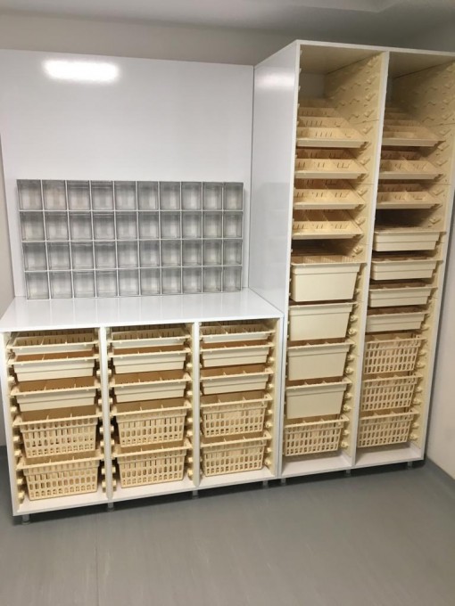 İlaç Hazırlık Kabinet Sepetli Modüler Sistem