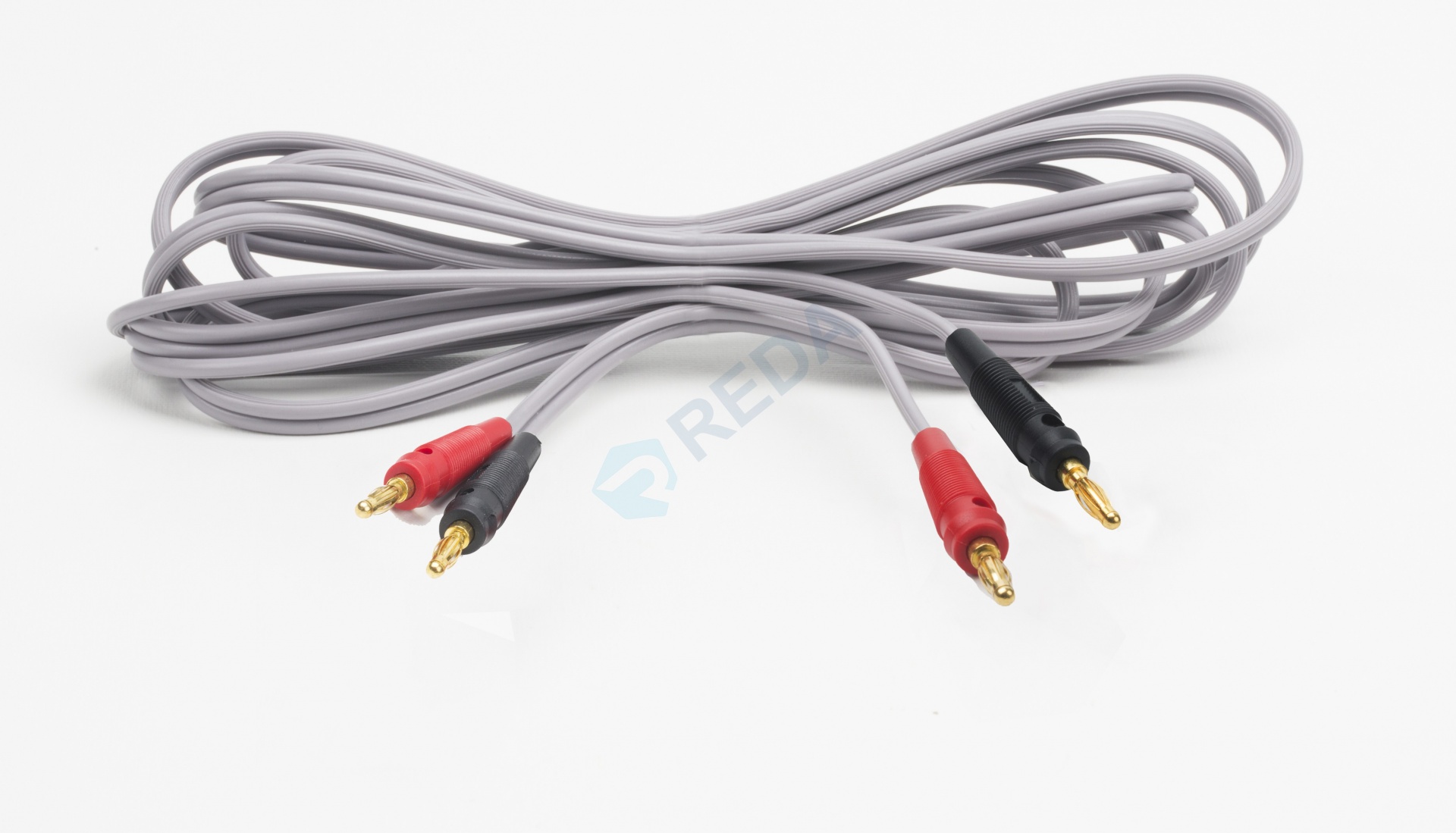 Banana Tens Cable 4mm Gray
