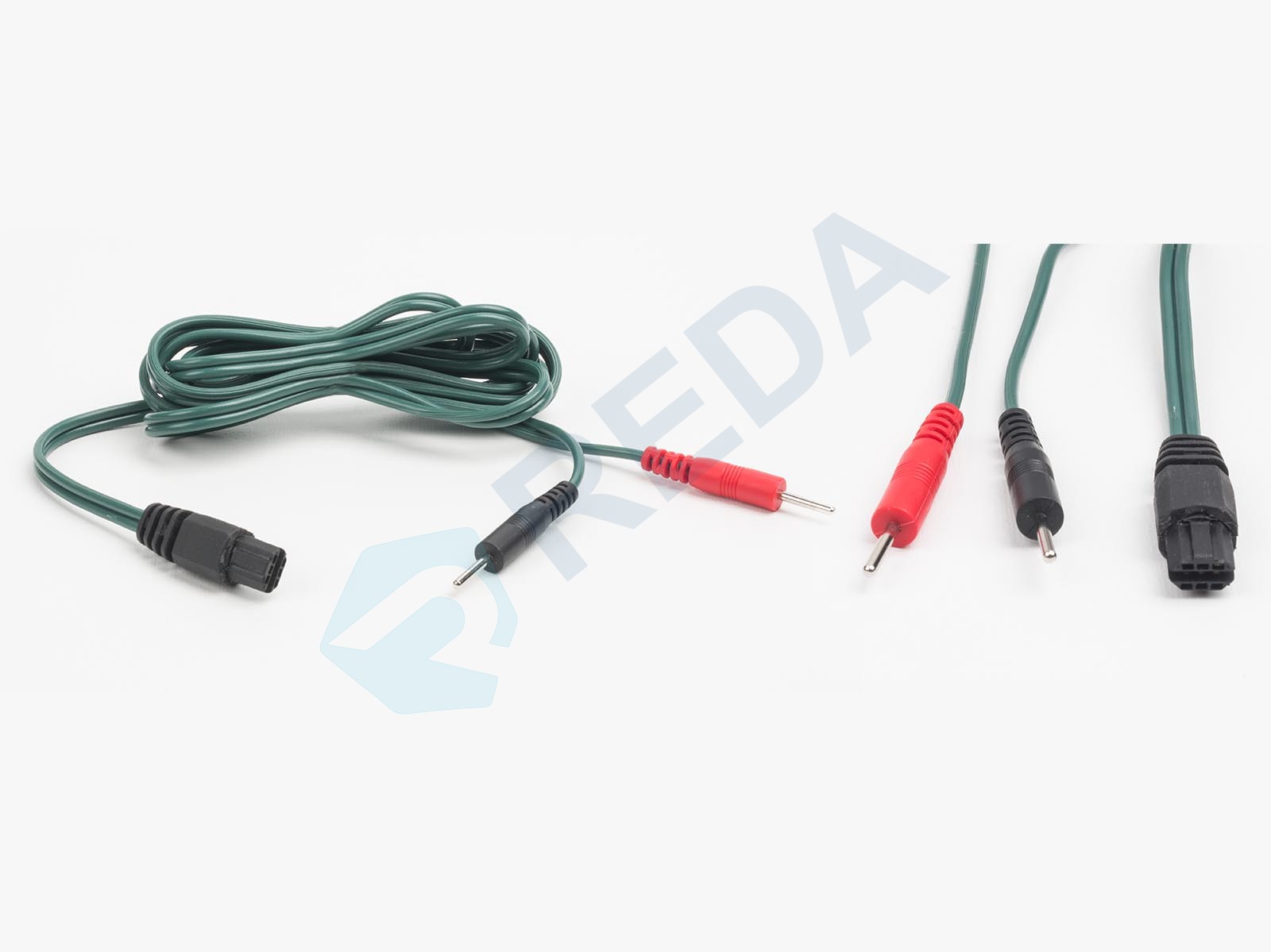 Compex Compatible Electrotherapy Tens Cable 2mm Green