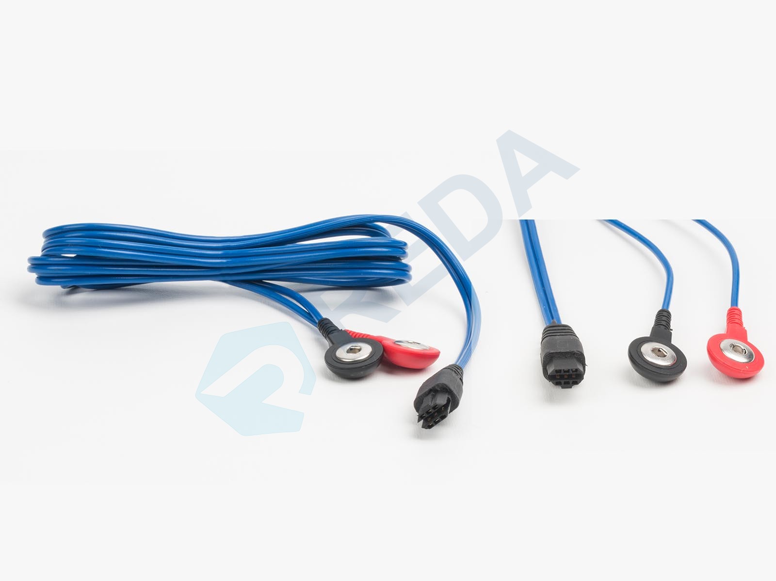 Compex Compatible Snap Snap Tens Cable Blue