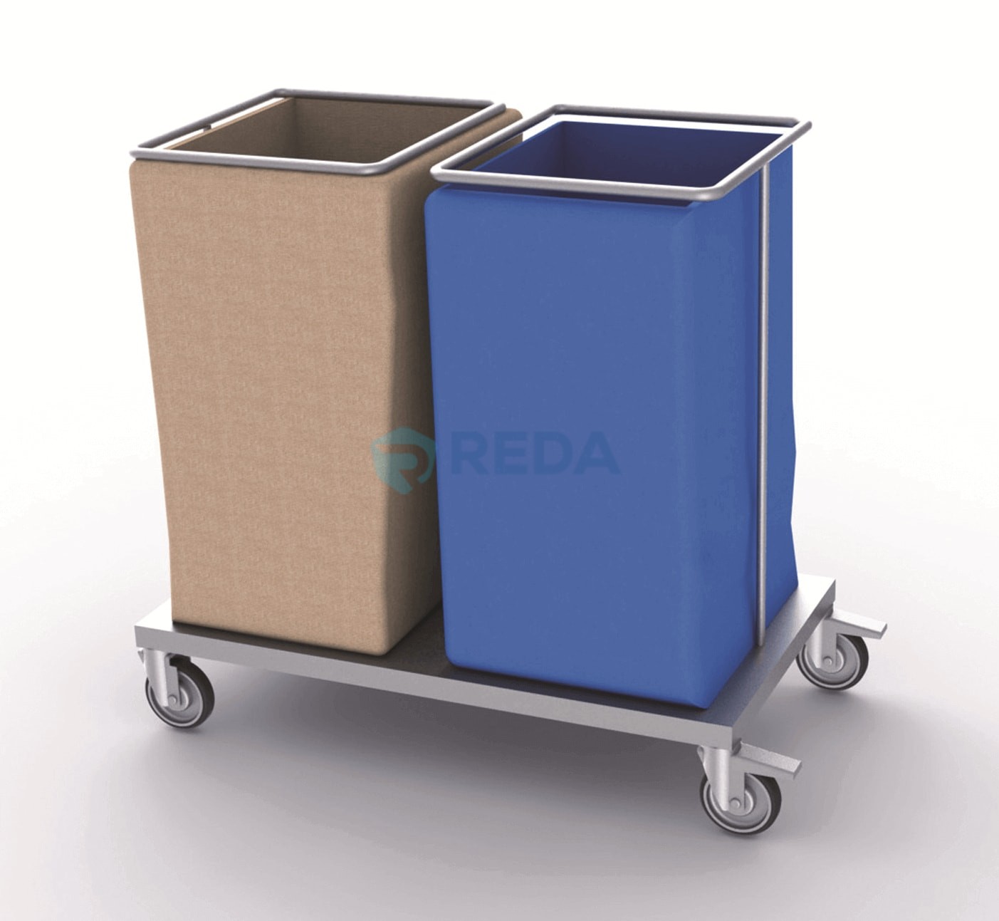 Dirty, Clean Laundry Trolley