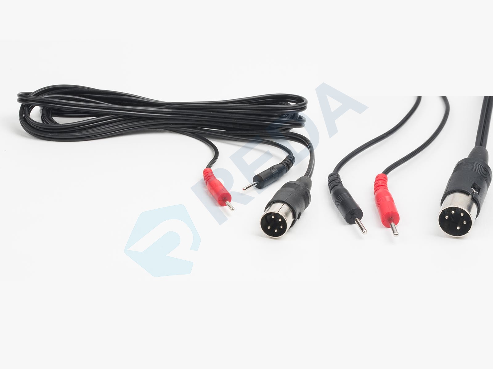 Gymna Compatible Tens Cable Black