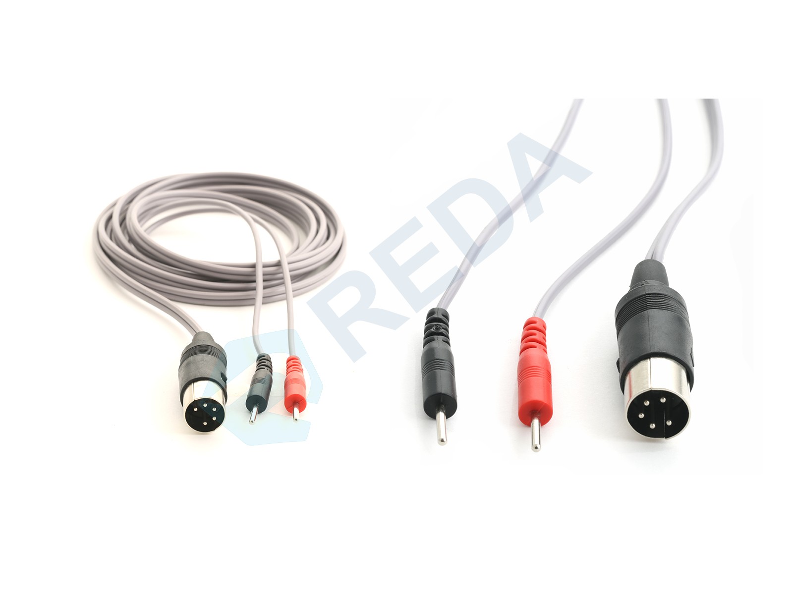 Gymna Compatible Tens Cable Gray