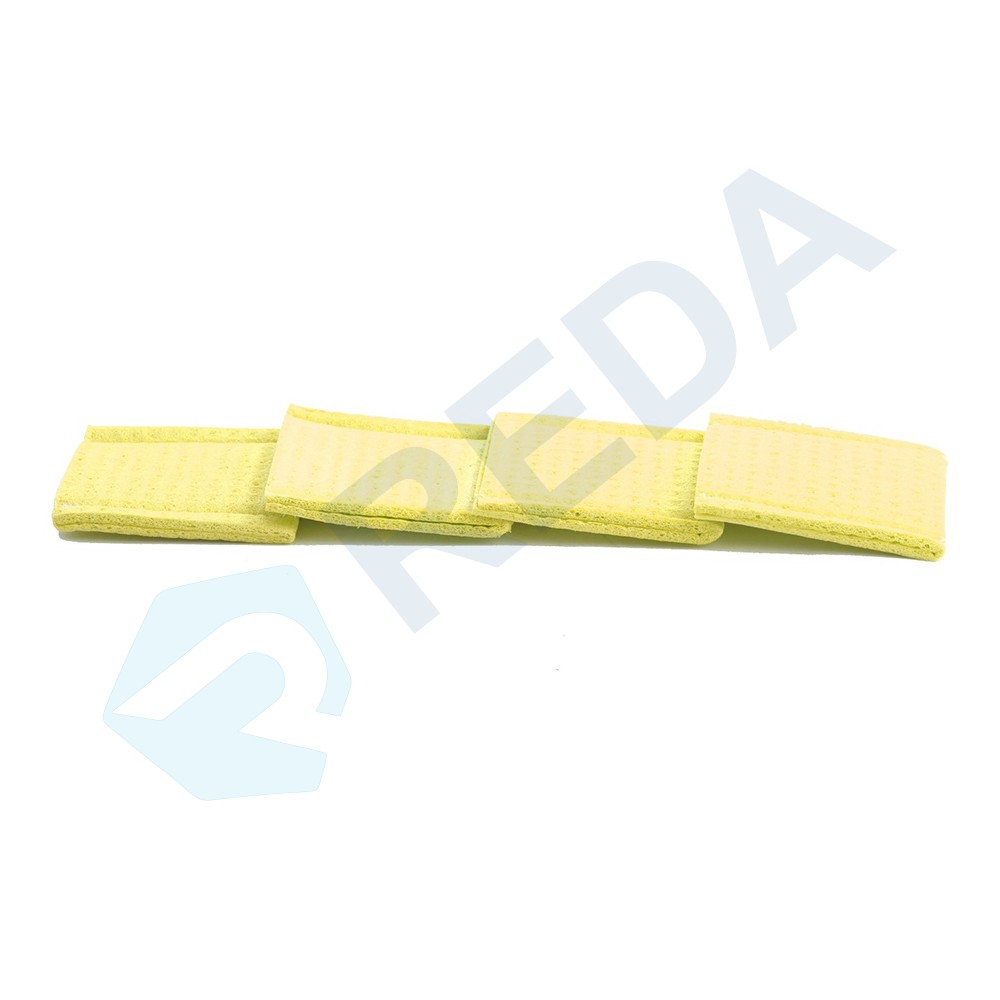 Karbon Elektrot Süngeri 5cm x 9cm Sarı