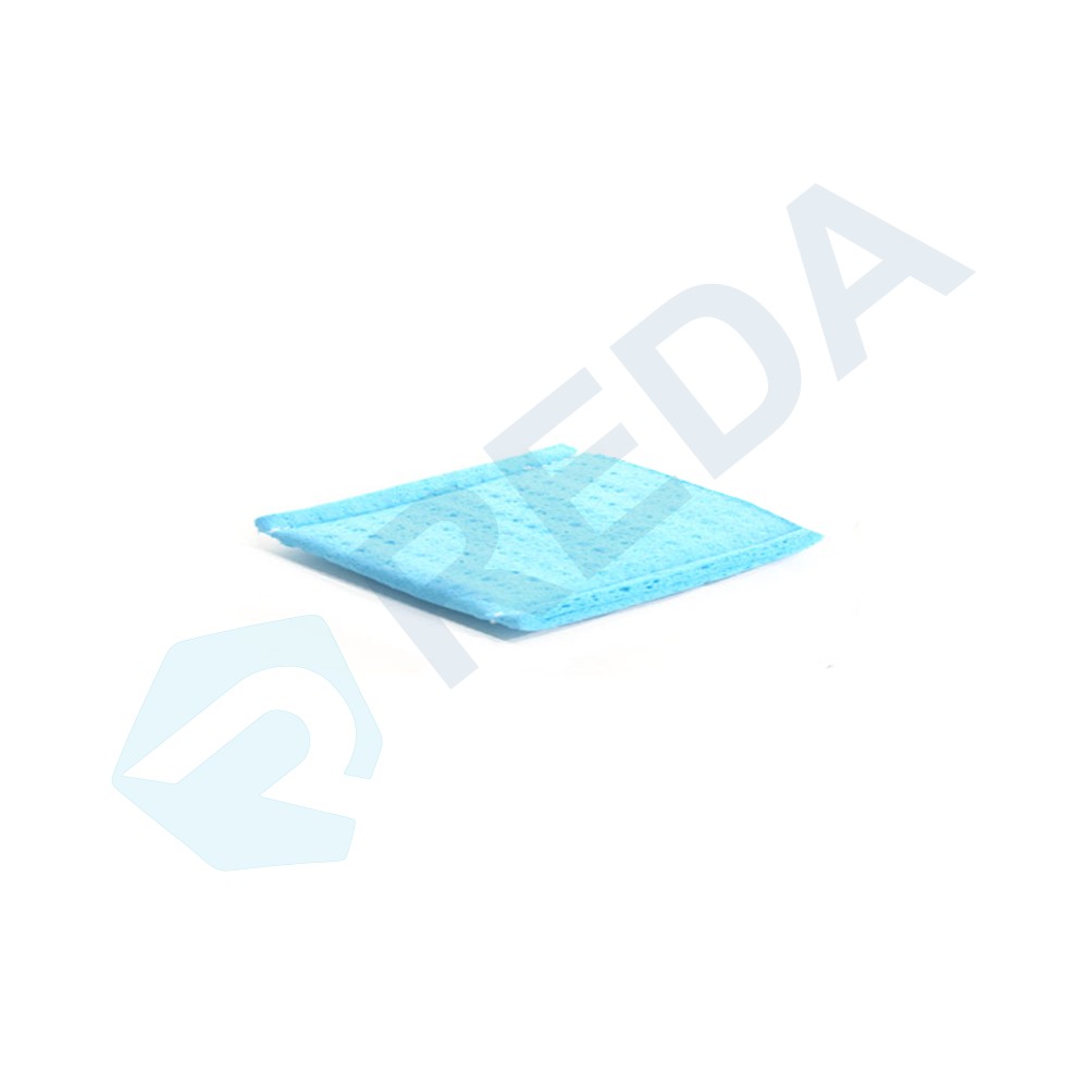 Karbon Elektrot Süngeri 8cm x 12cm Mavi