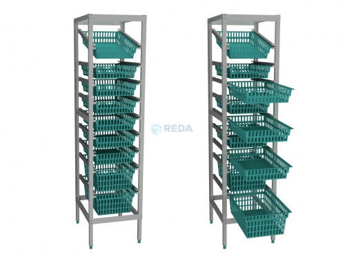 Antistatic Powder Coated Open Shelf System 2e-60011