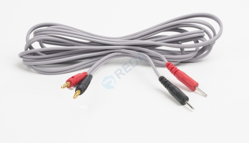 Banana Tens Kablosu 4mm Gri