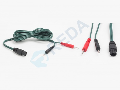 Compex Compatible Electrotherapy Tens Cable 2mm Green