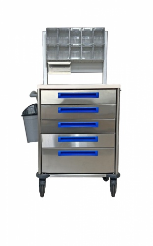 Medicine Cart Stainless
