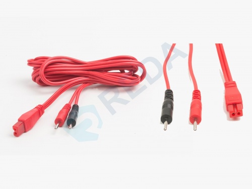 Schwa-Medico Uyumlu Elektroterapi Tens Kablosu 2mm Kırmızı
