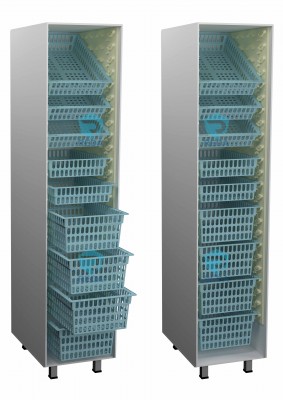 Dikey Kabin Sepetli Modüler Sistem