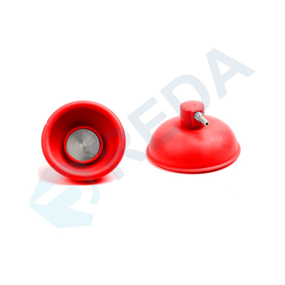 Vacuum Electrode Bell Red
